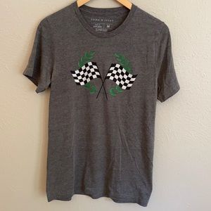 Men’s Size Medium Checkered Flag T-Shirt. Fun!